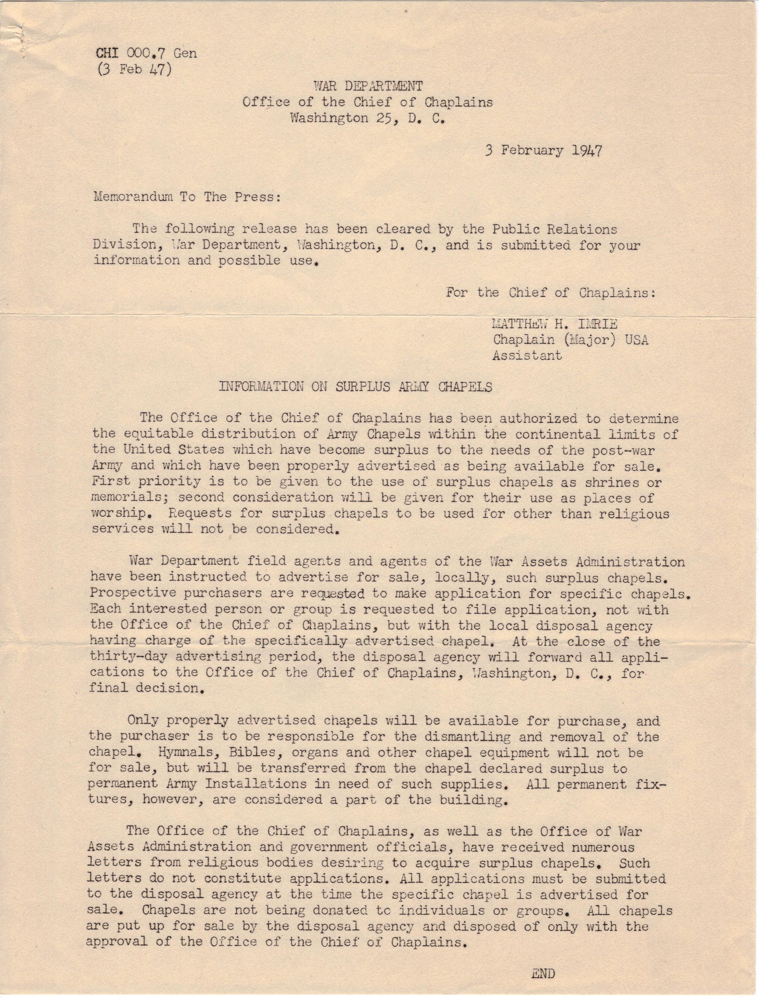 February 3, 1947